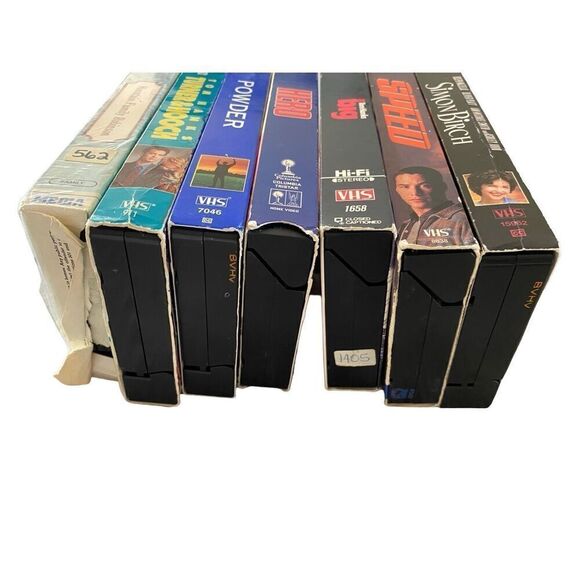 Lot of 7 VHS Tapes Speed Powder Turner & Hooch Vintage Movies 80s 90s Y2K Family - Picture 4 of 6